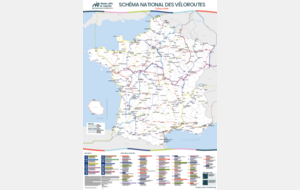 Les véloroutes de France