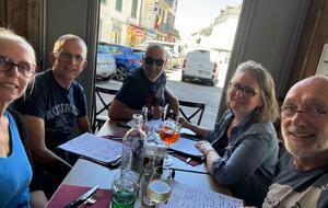 Isabelle, Pascal, Stéphane, Sandra et Christophe